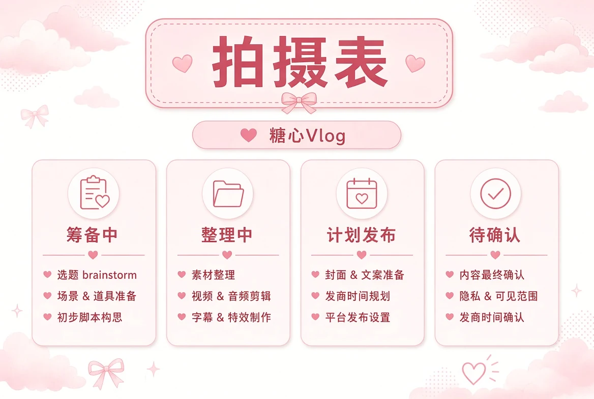 排期栏相关画面